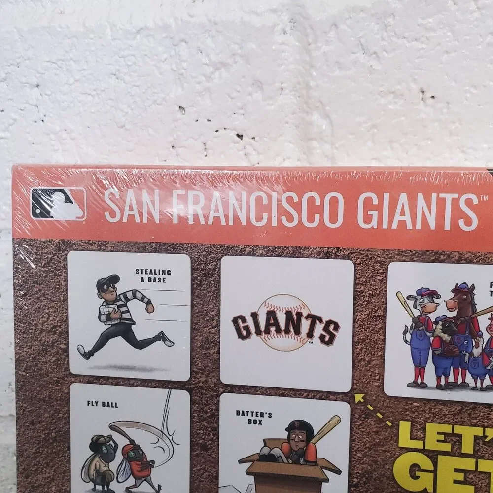 San Francisco Giants MLB Memory Match Card Game 36 Cards Sealed New In Box